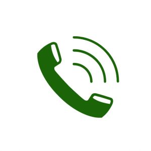Điện thoại cắm trại xanh