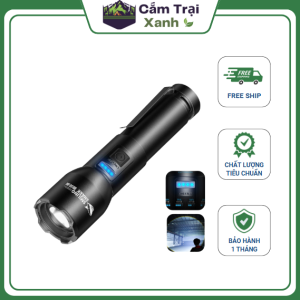 đèn pin 7 chế độ review