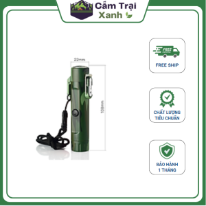đèn pin bật lửa tự vệ