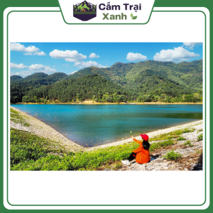 Điểm cắm trại hồ Hàm Lợn