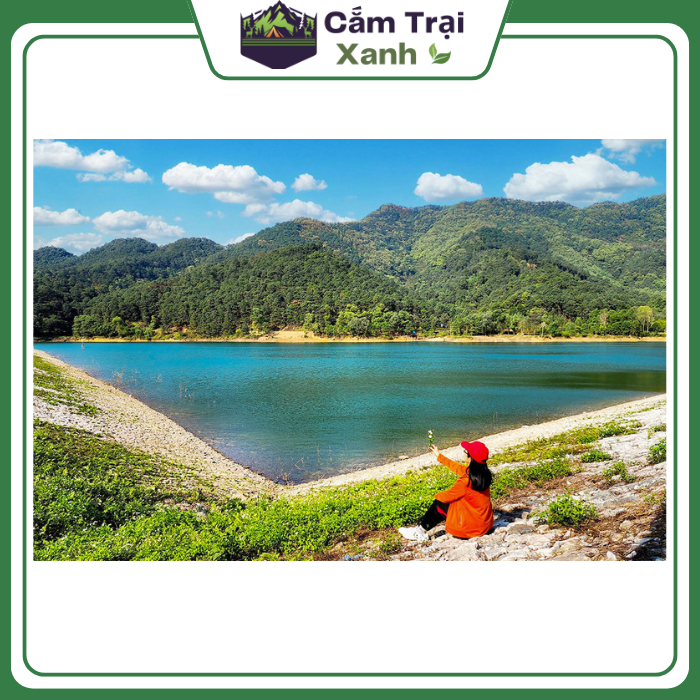 Điểm cắm trại hồ Hàm Lợn