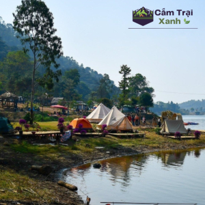 Điểm cắm trại hồ Hàm Lợn