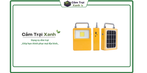 Đèn cắm trại năng lượng mặt trời