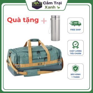 Balo cắm trại nhiều ngăn màu xanh